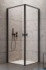Radaway Nes Black Kdd I Frame kabina 80x90cm industrialny, loft
